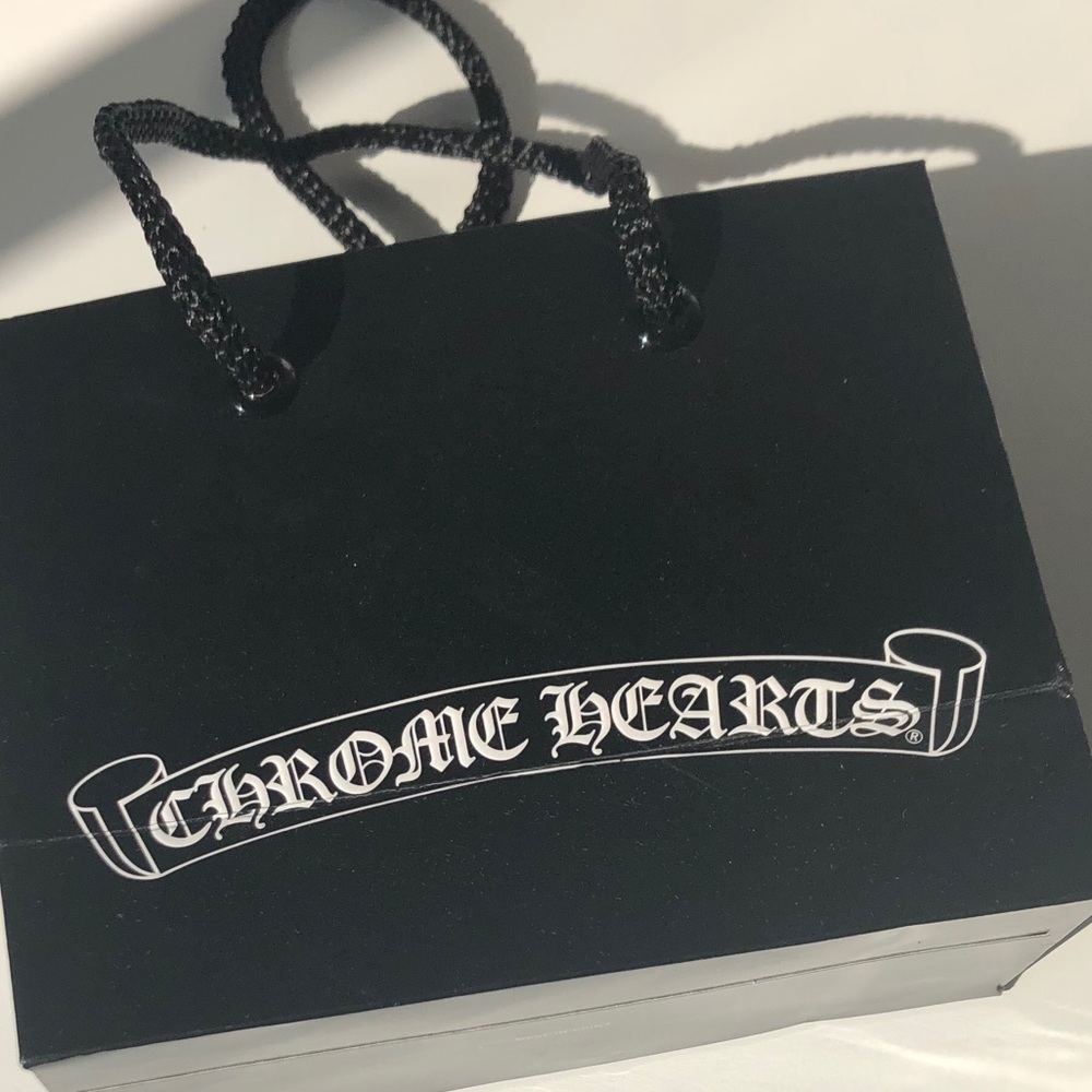 Authentic CHROME HEARTS gift bag
